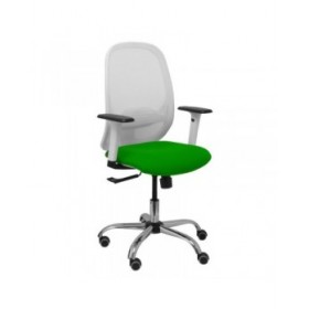 Sedia da Ufficio Piqueras y Crespo 354CRRP Bianco Verde