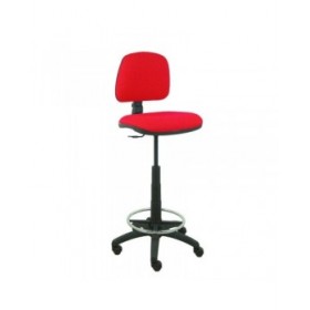 Sgabello Piqueras y Crespo PB350RN Rosso PVC
