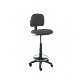 Sgabello Piqueras y Crespo PB600RN Grigio scuro PVC