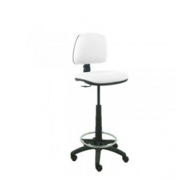 Sgabello Piqueras y Crespo CPB10RN Bianco PVC