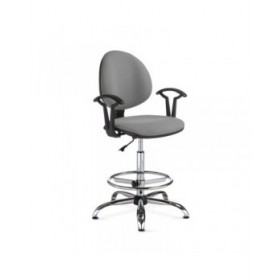 Sgabello Nowy Styl 7B27CRT Grigio chiaro