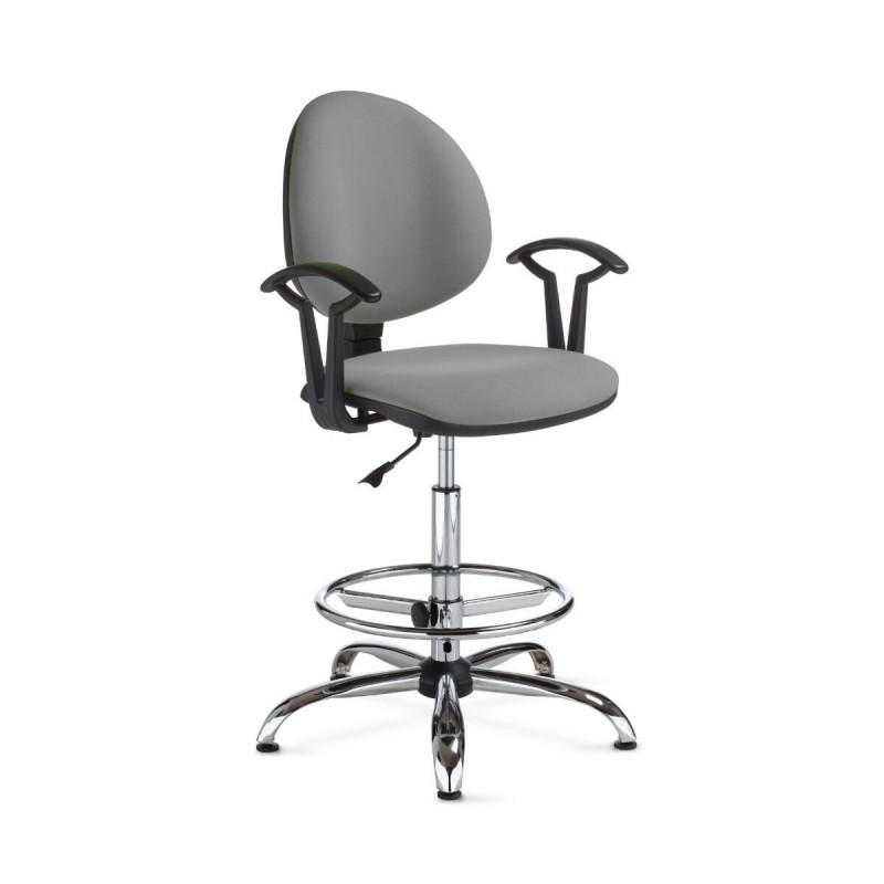 Sgabello Nowy Styl 7B27CRT Grigio chiaro