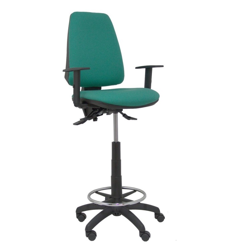 Sgabello Piqueras y Crespo 56B10RN Verde Smeraldo PVC