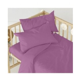 Lenzuolo con angoli HappyFriday BASIC KIDS Lilla 70 x 140 x 14 cm