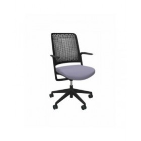 Sedia da Ufficio WithMe Nowy Styl SNCSE11 Nero Grigio chiaro