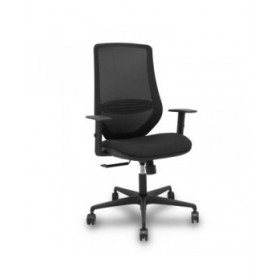 Sedia da Ufficio Mardos Piqueras y Crespo 0B68R65 Nero