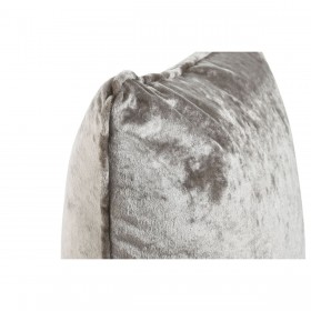 Cuscino Home ESPRIT Grigio chiaro 45 x 45 cm