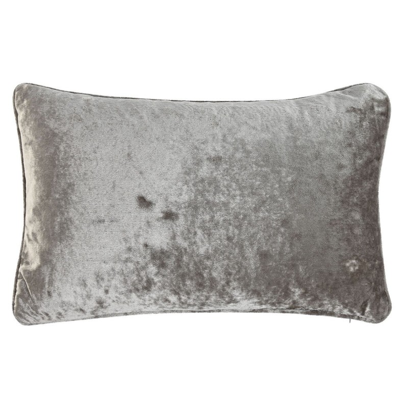 Cuscino Home ESPRIT Grigio chiaro 50 x 30 cm
