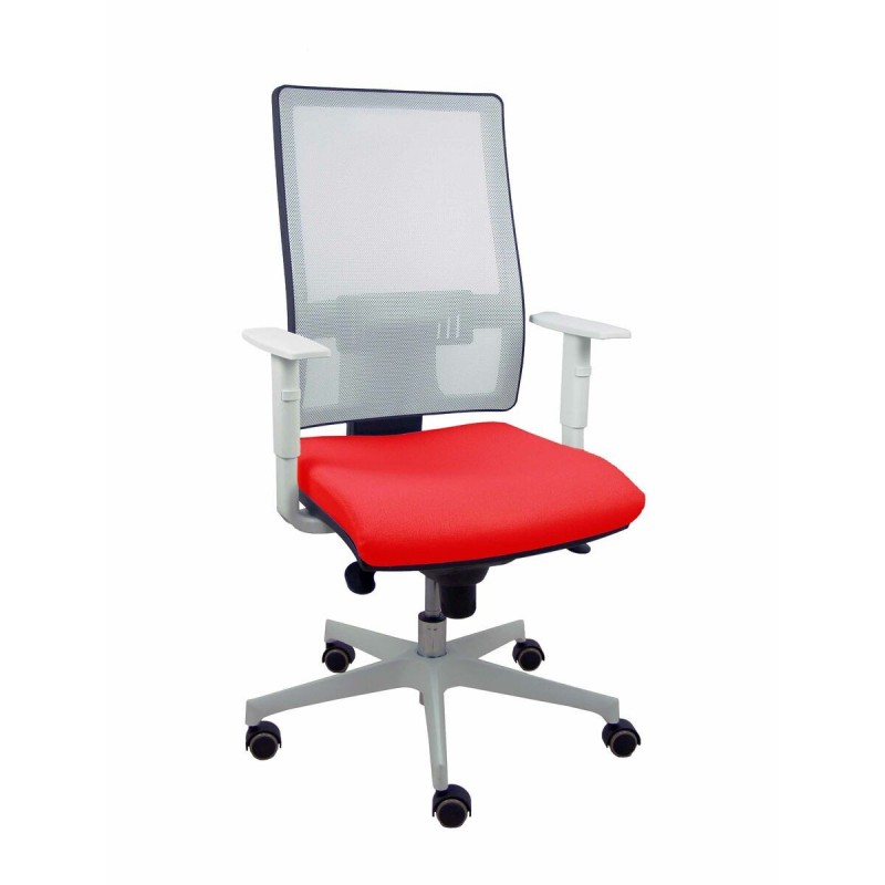 Sedia da Ufficio Horna Piqueras y Crespo 50B4BRP Bianco Rosso