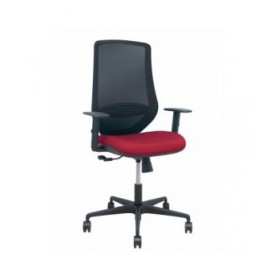 Sedia da Ufficio Mardos Piqueras y Crespo 0B68R65 Rosso Granato