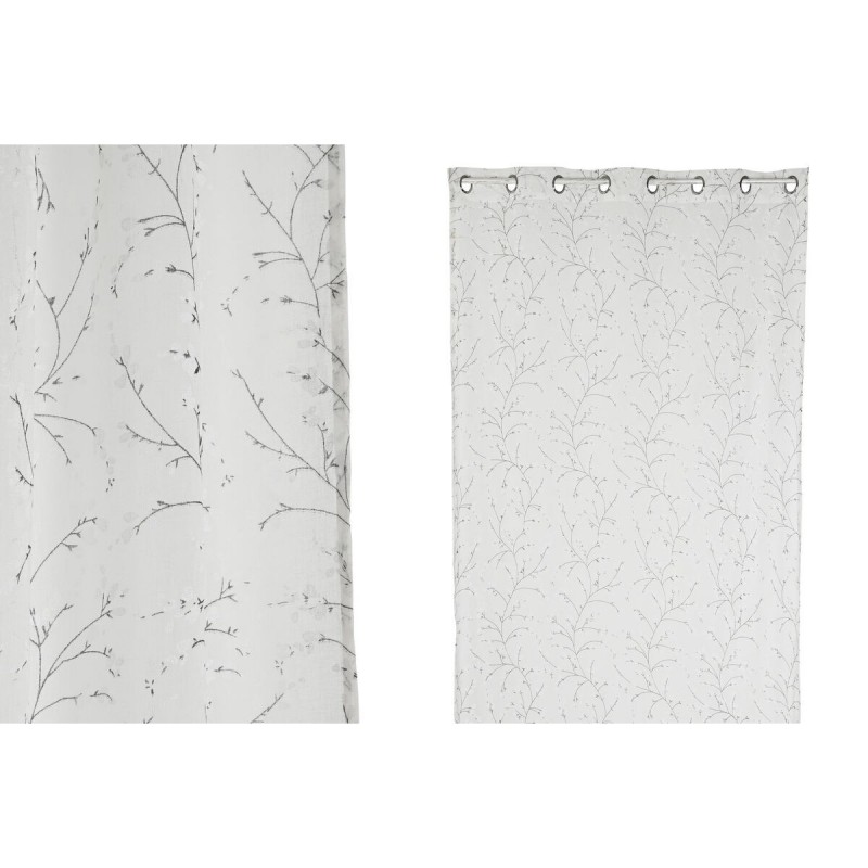 Tenda Home ESPRIT Bianco Romantico 140 x 260 cm