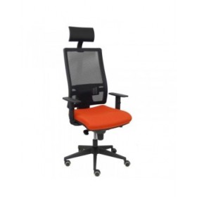 Sedia Ufficio con Poggiatesta Horna Piqueras y Crespo BALI305 Arancione scuro