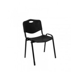 Sedia per Reception Piqueras y Crespo 126PTNI840 Nero