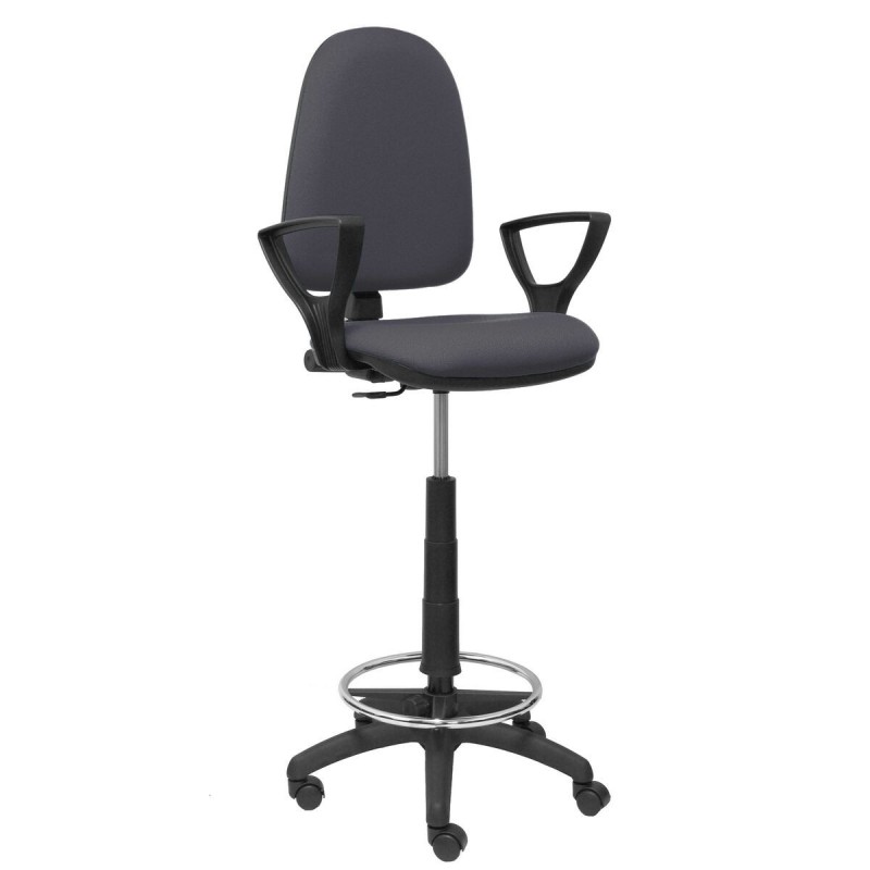 Sgabello Piqueras y Crespo 00BGOLF Grigio scuro PVC