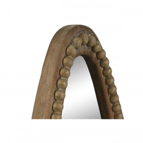 Specchio da parete Home ESPRIT Marrone Legno Coloniale Palle 24 x 4 x 35 cm