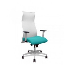 Sedia da Ufficio Piqueras y Crespo 54BR65G Bianco Turchese