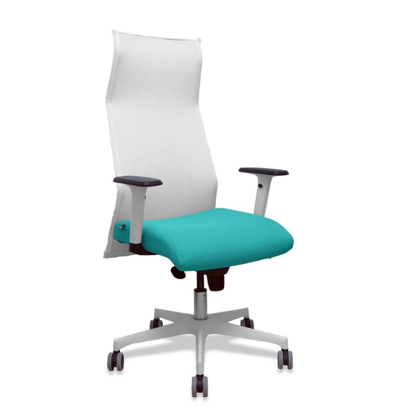 Sedia da Ufficio Piqueras y Crespo 54BR65G Bianco Turchese