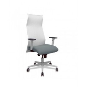 Sedia da Ufficio Piqueras y Crespo 54BR65G Bianco Grigio