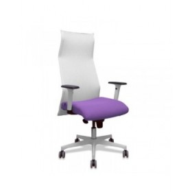 Sedia da Ufficio Piqueras y Crespo 54BR65G Bianco Lilla