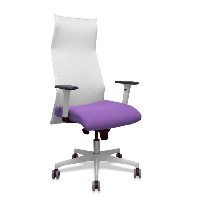 Sedia da Ufficio Piqueras y Crespo 54BR65G Bianco Lilla