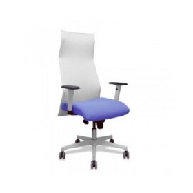 Sedia da Ufficio Piqueras y Crespo 54BR65G Bianco Azzurro Chiaro