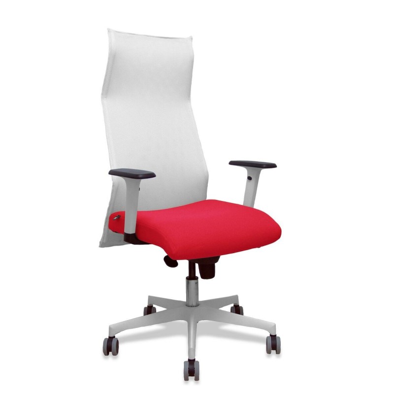 Sedia da Ufficio Piqueras y Crespo 54BR65G Bianco Rosso