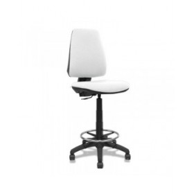 Sgabello Piqueras y Crespo CPB10RN Bianco PVC
