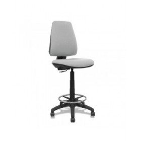 Sgabello Piqueras y Crespo CPB40RN Grigio chiaro PVC