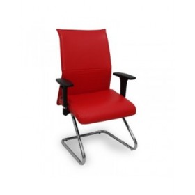 Sedia da Ufficio Piqueras y Crespo P350B24 Rosso