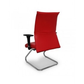Sedia da Ufficio Piqueras y Crespo P350B24 Rosso