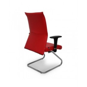 Sedia da Ufficio Piqueras y Crespo P350B24 Rosso