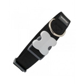 Collare per Cani Red Dingo Nero (4 x 37-55 cm)