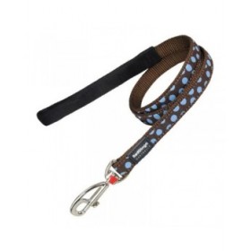 Guinzaglio per Cani Red Dingo Marrone Punti (1,2 x 120 cm)