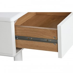 Tavolino da Caffè Home ESPRIT Bianco Naturale Poliuretano Legno MDF 120 x 60 x 40 cm