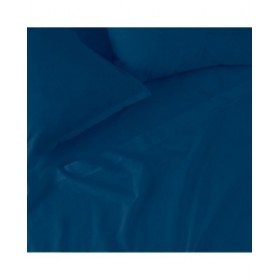 Lenzuolo con angoli HappyFriday BASIC Blu Marino 140 x 200 x 32 cm