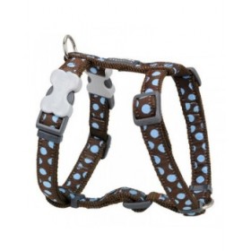 Imbracatura per Cani Red Dingo Style Pois