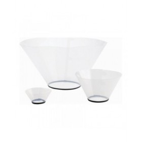 Collare elisabettiano per cani KVP Check Trasparente (23-32 cm)