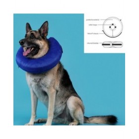 Collare di Recupero per Animali KVP Kong Cloud Azzurro Gonfiabile