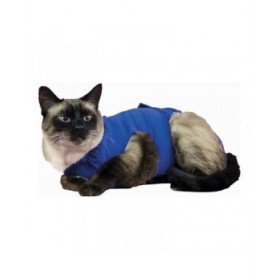 Maglia di Recupero per Animali KVP 53-61 cm Azzurro