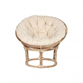 Sedia da giardino Home ESPRIT Bambù Rattan 91 x 65 x 81 cm