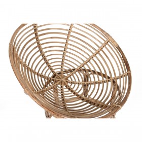 Sedia da giardino Home ESPRIT Bambù Rattan 91 x 65 x 81 cm