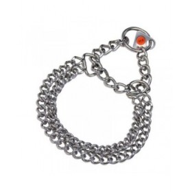 Collare per Cani Hs Sprenger Argentato 2 mm Doppia Maglie (50 cm)