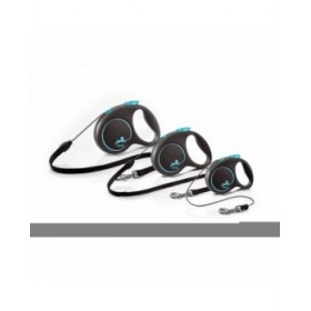 Guinzaglio per Cani Flexi Flexi 5 m Azzurro S