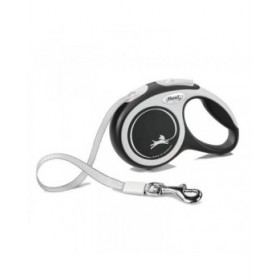 Guinzaglio per Cani Flexi New Comfort Nero black Taglia XS (3 m)
