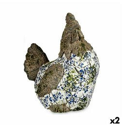 Set di Cestini Home ESPRIT Nero Naturale Boho 42 x 42 x 50 cm (3 Pezzi)