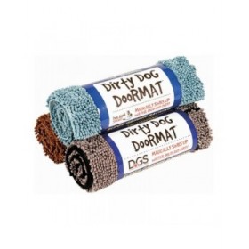 Tappeto per cani Dog Gone Smart Microfibre Blu scuro (89 x 66 cm)