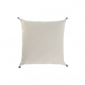 Cuscino Home ESPRIT Verde Beige Frange Cottage 45 x 45 cm