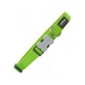 Collare per Cani Red Dingo Lime (1,5 x 24-36 cm)