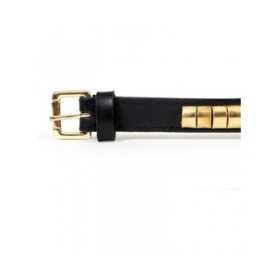Collare per Cani Gloria Duna Nero Dorato (60 x 2.5 cm)