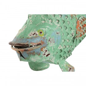 Statua Decorativa Home ESPRIT Pesce Mediterraneo 58 x 14 x 30 cm